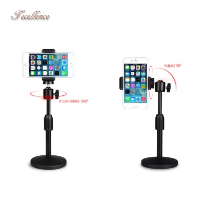 Latest High Quality Metal Universal Lazy Bracket Mobile Phone Holder Desktop Stand Cell Phone Holder for Live Stream