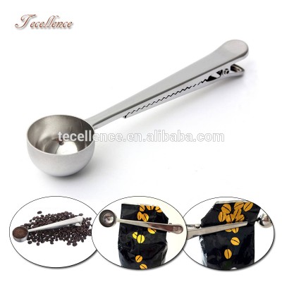 Wholesale Stainless Steel Coffee Scoop Coffee Spoon With Clip