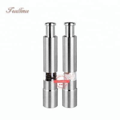 Tecellence Salt and Pepper Grinder Set Wholesale Adjustable Ceramic Pepper Mill Mechanism