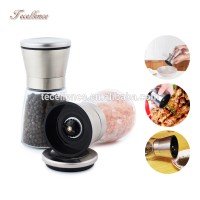 Wholesale Kitchen Tools Manual Grinder Spice Black Pepper Mill Glass Sea Salt Grinder