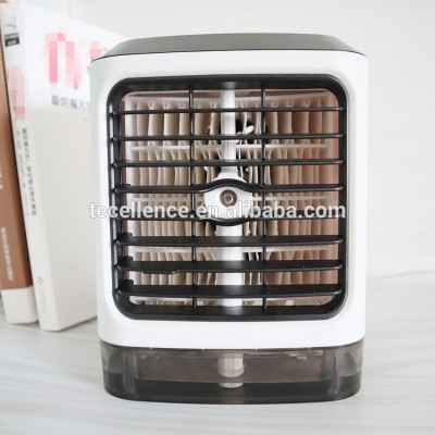 New Portable Small Humidifier Aircooler, Home Office Personal Cool Breeze Fan Air Cooler with Mist