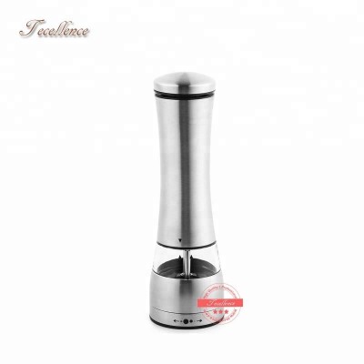 Premium Stainless Steel Electric Salt And Pepper Grinder