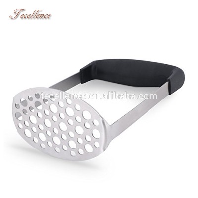 New Arrival Potato Vegetable Masher Crush Kitchen Tool,Stainless Steel Mash Potato Ricer Masher