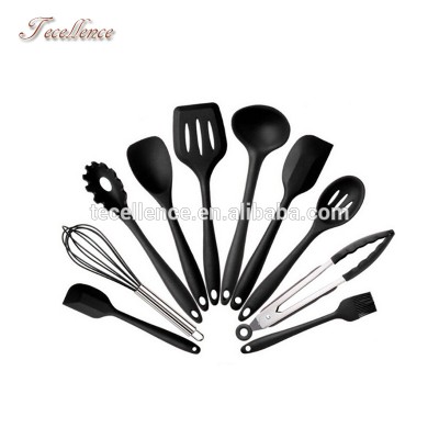 10-Piece Heat-Resistant Food Grade Silicone Kitchen Utensils Set,Silicone Accessories for Kitchen