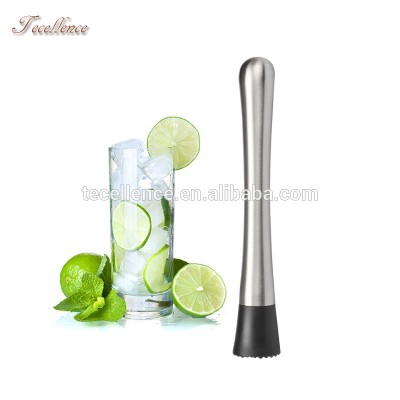 Ideal Bartender Tool Bar Accessories Stainless Steel Cocktail Muddler with High Quality